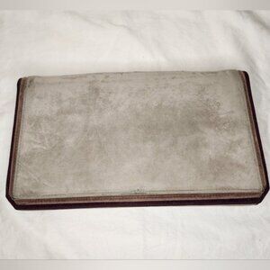 70s Suede Clutch Purse